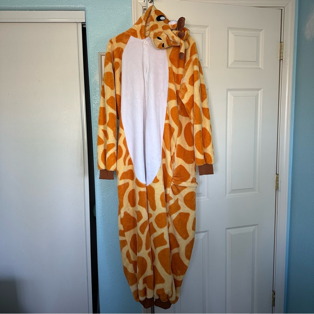 Giraffe Adult Onesie
